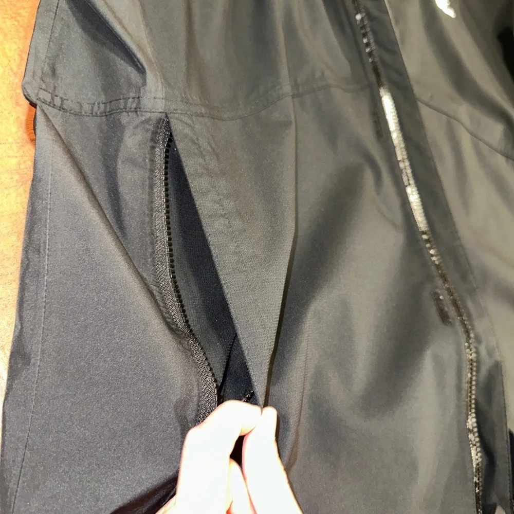 FootJoy DryJoys HydroLite Golf Full Zip Off Cuffs Jacket Mens 2XL Black Cadillac